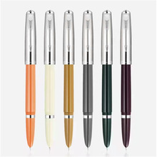 金豪新款颜色86塑料系列铱金笔墨水换囊两用厂家直销钢笔