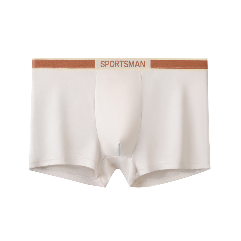 Atmungsaktive Herren-Boxershorts, weich und bequem, gebürstete Oberfläche, beliebter Stil, Unterwäsche, Schlafbekleidung für Herbst und Winter_voghion.com