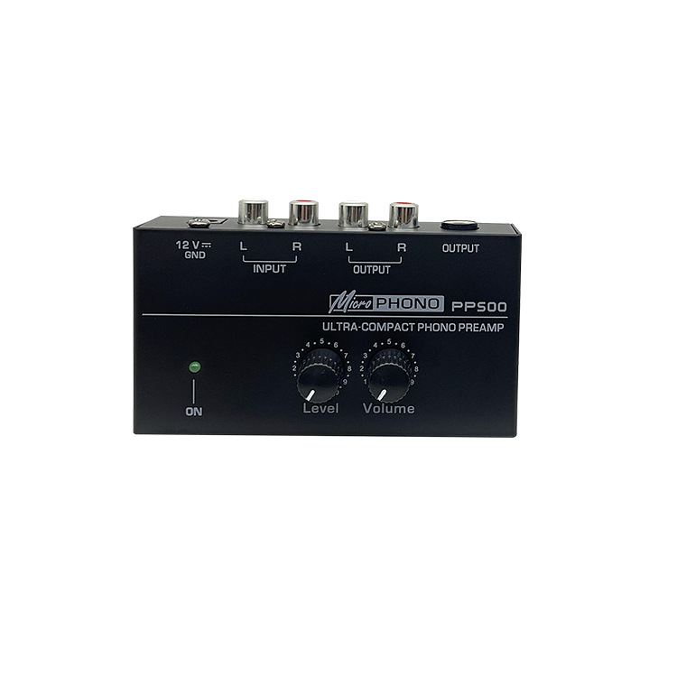 PP500 reproductor de discos pre-amplificador amplificador de disco de vinilo pre-canto plato giratorio de control de volumen