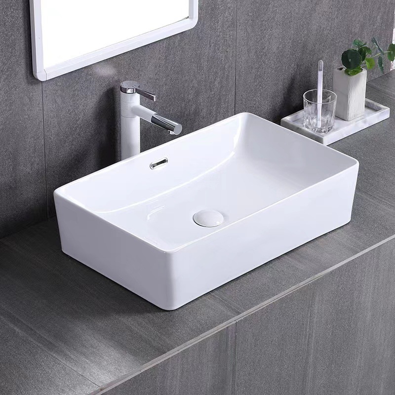 [Fábrica directa] lavabo del hotel balcón lavabo cerámico lavabo