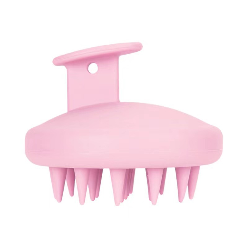 Massage al por mayor cepillo de silicona cepillo de masaje de cabeza cepillo de masaje de limpieza de cuero cabelludo cepillo de masaje champú peine de lavado de cabello