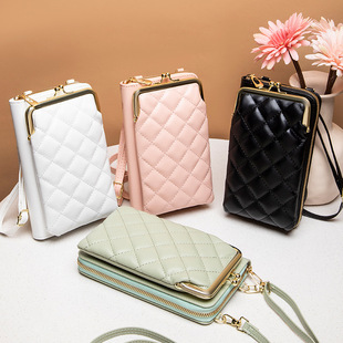 Live Korean mobile phone bag 2023ladies bag Foreign Trade mobile phone bag wholesale fashion simple shoulder bag