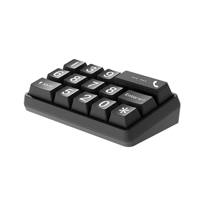 Number Plate, Nömrəli dayanma kartı - square-key-model-dark-gray-5-sets-of-numbers
