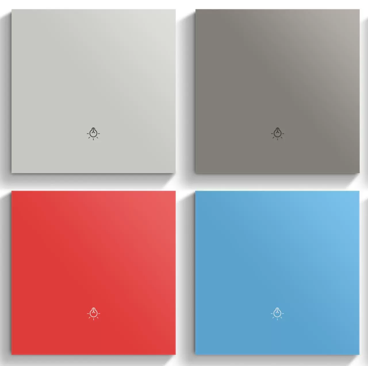 涂鸦智能ZigBee开关PC面板材质按键型开关APP远程控制零火开关