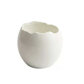 现货3.5寸陶瓷鸡蛋盅陶瓷盅甜品陶瓷可爱点心小碗白瓷logo烤花