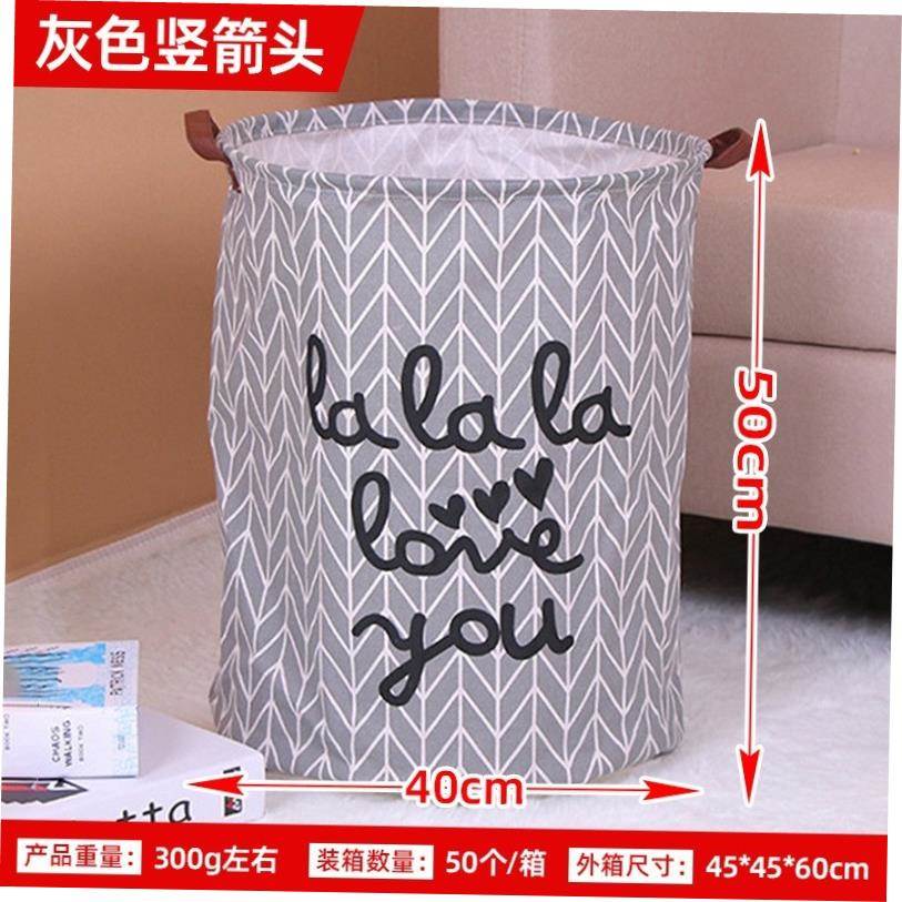 folding large size dirty clothes fabric basket laundry box