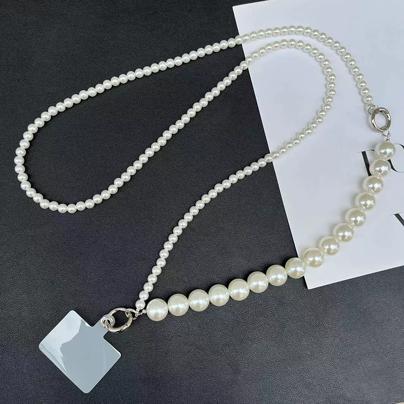 Mobile phone, long strap, shoulder bag, chain, handheld beaded bracelet, universal pad, three-in-one