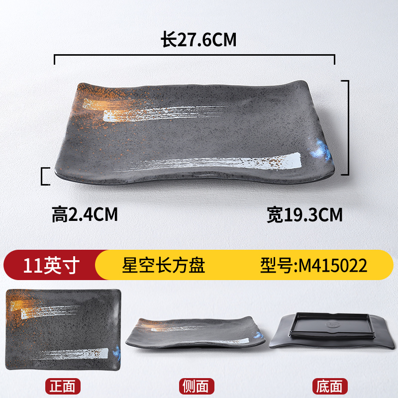 11inch 별이 빛나는 하늘 직사각형 접시 415022