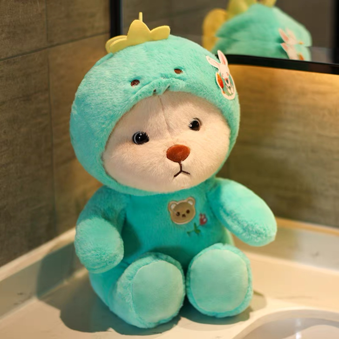 Muñeca peluche 8" máquina garras, regalo lanzamiento boda