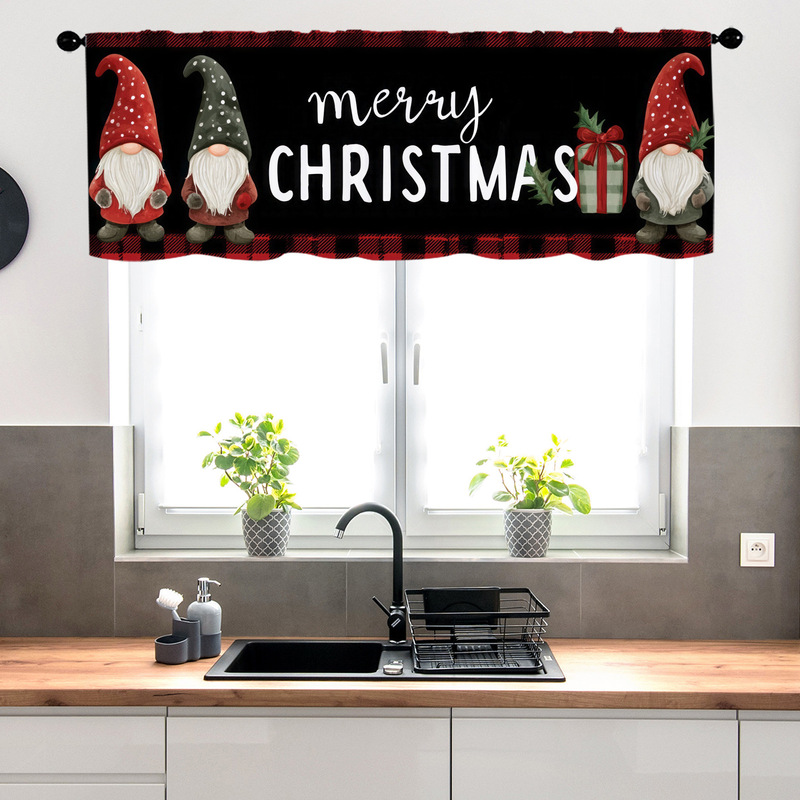 No-Drill Half Curtain Short Curtain Kitchen Half Curtain Bay Window Sheer Curtain Blackout Balcony Half Blackout Curtain Light-Transmitting Small Curtain No-Drill Half Curtain Short Curtain Kitchen Half Curtain Bay Window Sheer Curtain Blackout Balcony Half Blackout Curtain Light-Transmitting Small Curtain