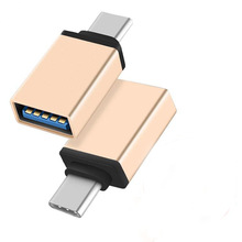 铝合金OTG安卓转接头 type-c转USB3.0  适用手机 平板 电脑 U盘