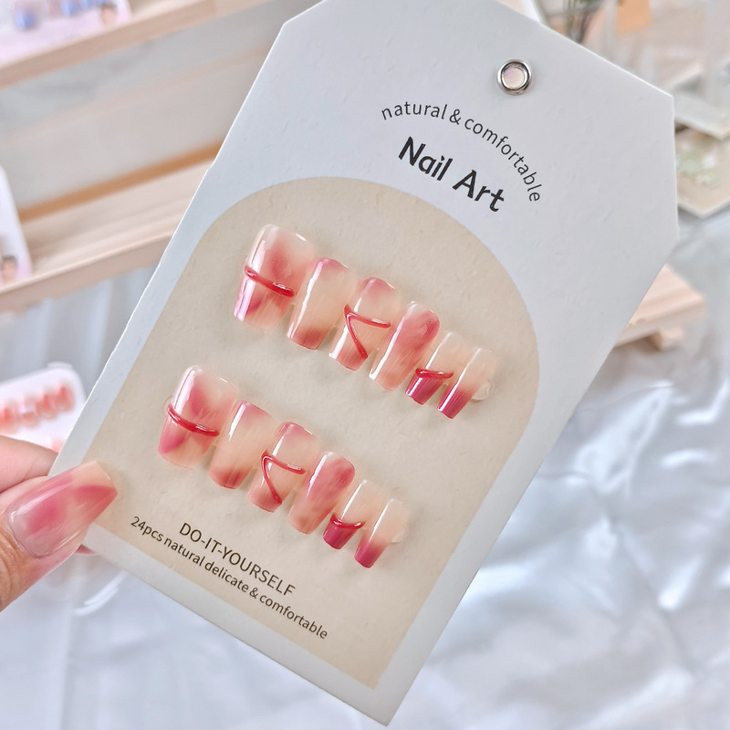 Handmade 3D Thick Phototherapy Wearable Nails, New Chinese Style Ancient Charm Nail Pieces, Millennium Hot Girl Nail Stickers, 24 Pieces Handmade 3D Thick Phototherapy Wearable Nails, New Chinese Style Ancient Charm Nail Pieces, Millennium Hot Girl Nail Stickers, 24 Pieces