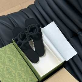 外贸2025平底拖鞋女夏季外穿时尚度假沙滩休闲防滑百搭一字凉拖女