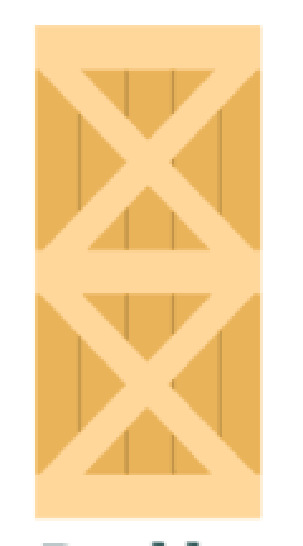 Double X 30*84inch 프레임리스 도어