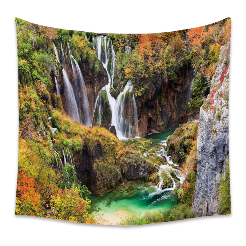 Fashion Landscape Wall Decoration Cloth Tapestry Wholesale Nihaojewelry display picture 28