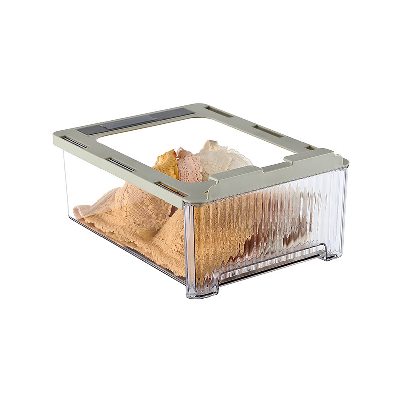 透明下着収納ケース靴下下着整理ケース壁掛け引き出し式家庭用クローゼット|undefined