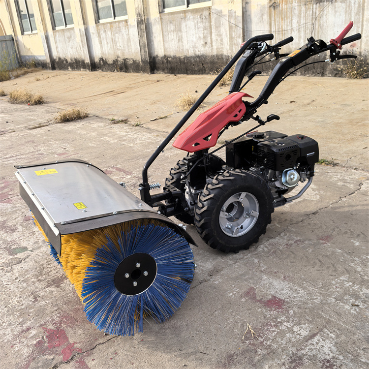 停车场地道路清雪机  车间灰尘 积雪清理设备  小型多功能抛雪机