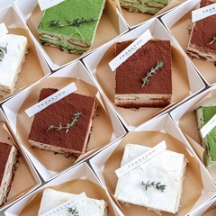 莓果提拉米蘇盒子蛋糕容器便當盒三明治切塊甜品打包盒慕斯包裝盒