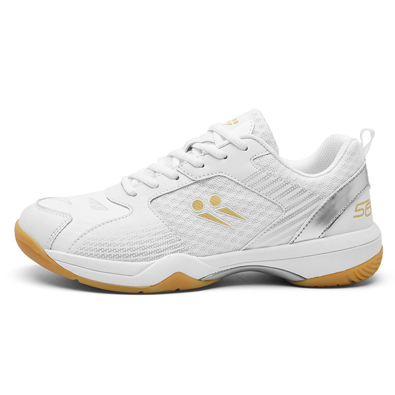 Nuevos zapatos de bádminton de malla transpirables profesionales para hombres y mujeres zapatos de entrenamiento anti-impacto transpirables zapatos deportivos antideslizantes resistentes al desgaste