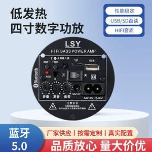4 düymlük Rəqəmsal Yüksək Güclü Bluetooth Subwoofer Gücləndirici Modulu