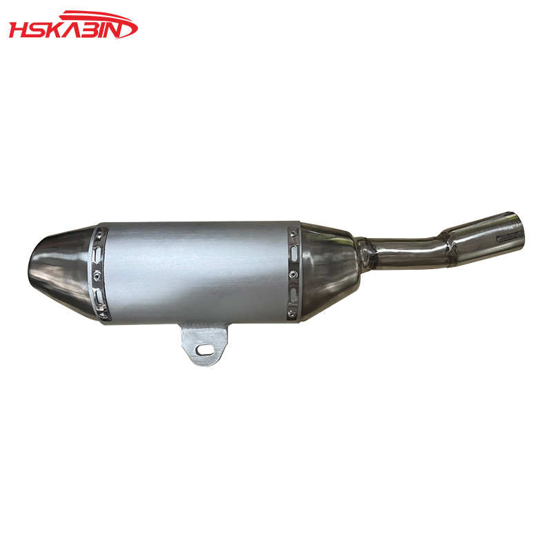 Off-road motorcycle accessories aluminum alloy 37-5 Apollo exhaust pipe tail tube silencer