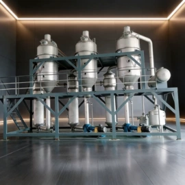 蒸发器;储罐;搅拌机