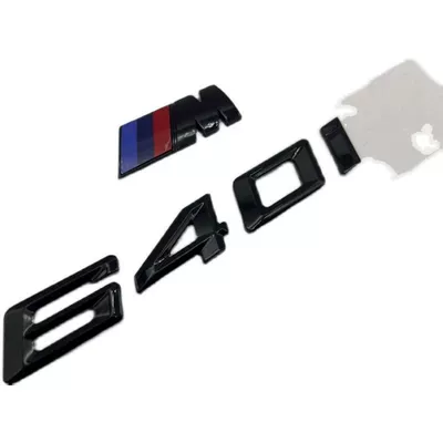 Car logo: models; includes glossy black emblems