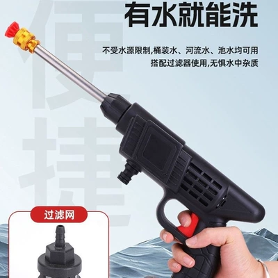 Portable High-Pressure Water Gun — Car washing machine