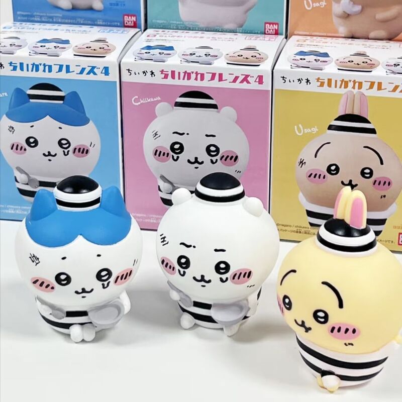 Jiyikawa ブラインドボックスフレンズシリーズ Xiaobaji Yusaqi 周辺機器かわいい人形人形装飾品女性ギフト|undefined