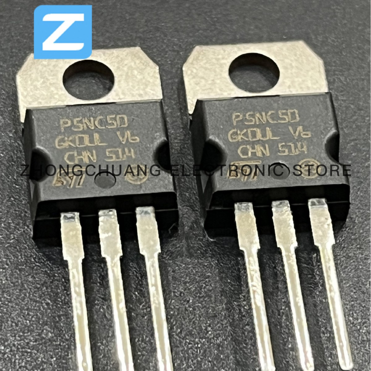 STP5NC50全新原装现货5.5A500V N沟道场效应管TO-220 MOS ST