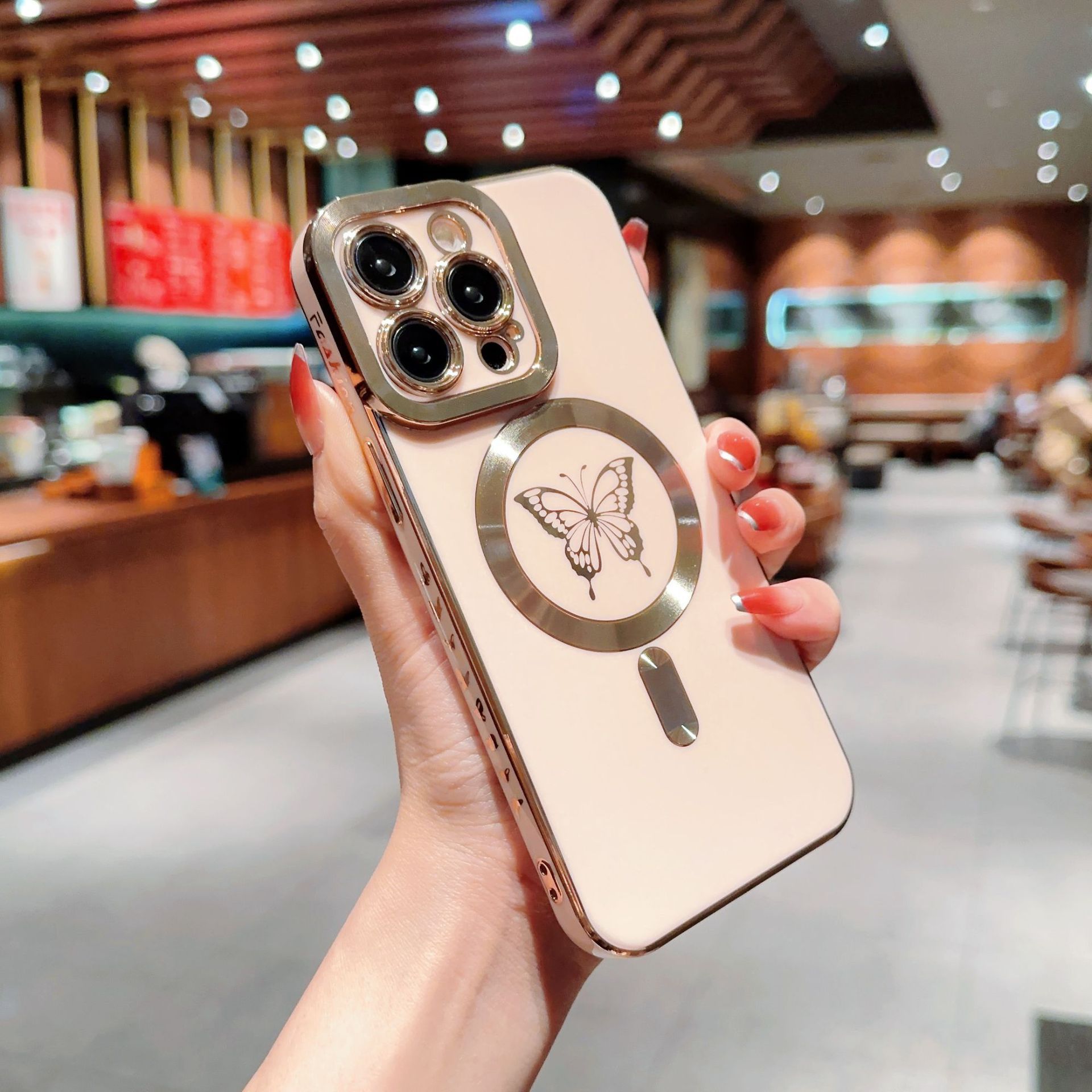 Electroplated Butterfly Case Image 9