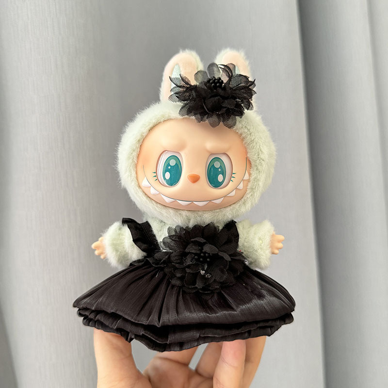 服のみ】第二世代ブラインドボックス ラブブ服 エポキシ樹脂製顔飾り ラブブ シットシットパーティーシリーズ ベビー服 可愛い|undefined
