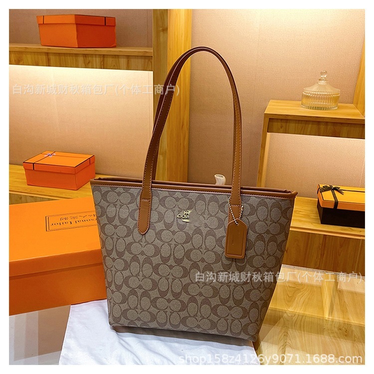 包包女包2025新款时尚印花水桶包大容量单肩包跨境批发lady潮bags|undefined