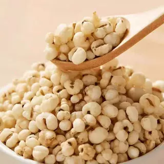 竹盐薏仁脆高蛋白炒薏米仁爆米花新货五谷杂粮无添加即食休闲零食