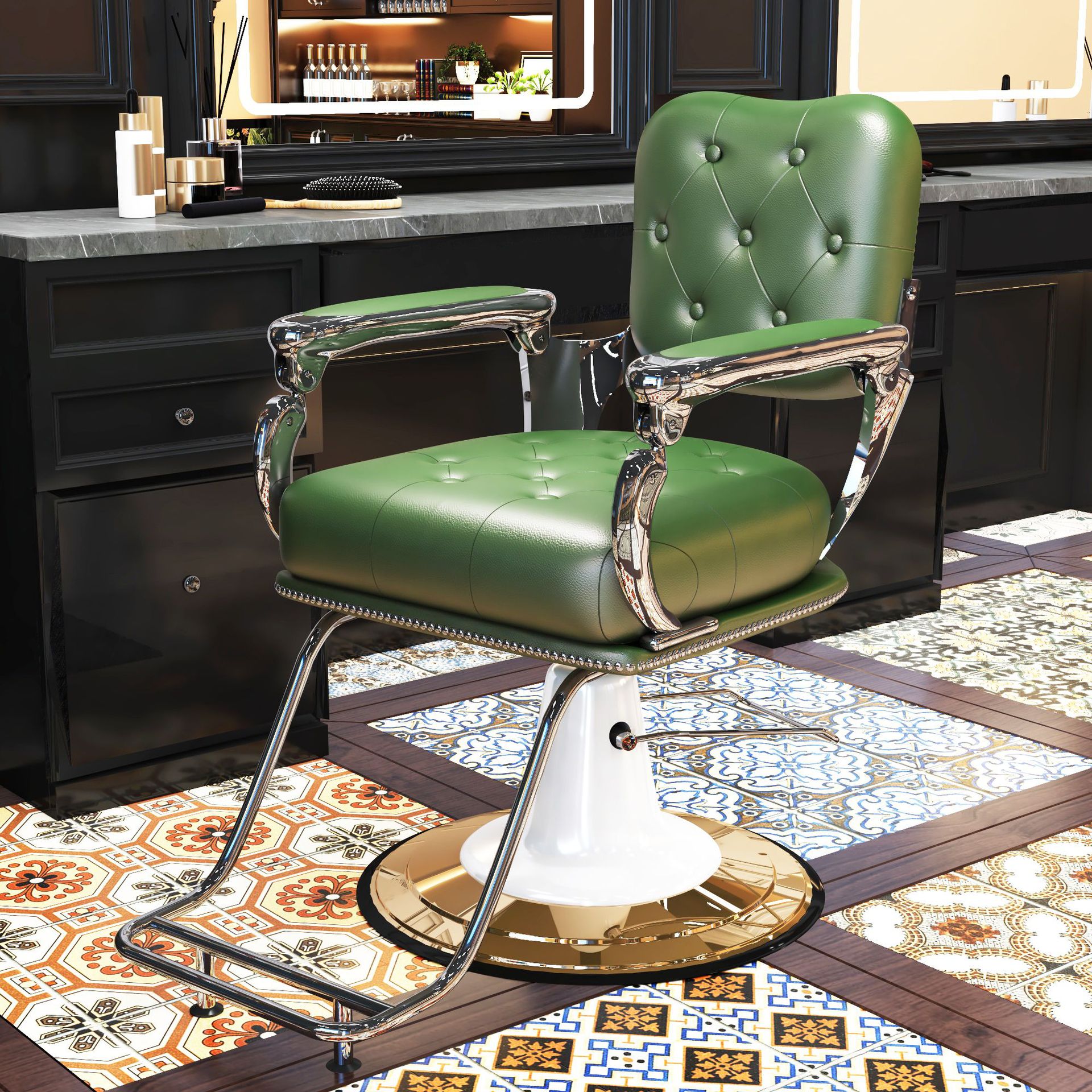 Silla de barbería de hombre retro silla de barbería silla de afeitado especial para caer silla de afeitado silla de pecado image 23