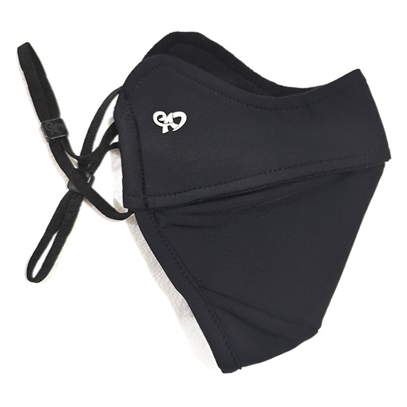 Otoño e Invierno forrado de lana gruesa máscara cálida protección ocular de alta esquina ciclismo protección solar a prueba de polvo máscara de adelgazamiento máscara de hombres y mujeres máscara