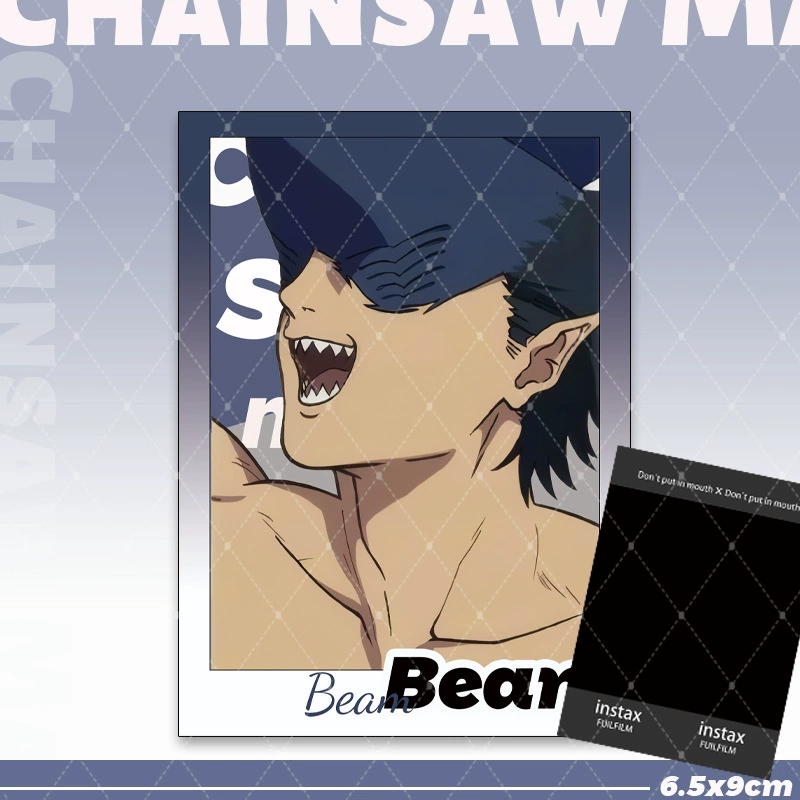 Chainsaw Man Театральное издание Reese Chapter Makima Pavarese Angel Demon Peripheral Polaroid Collection Photo Card