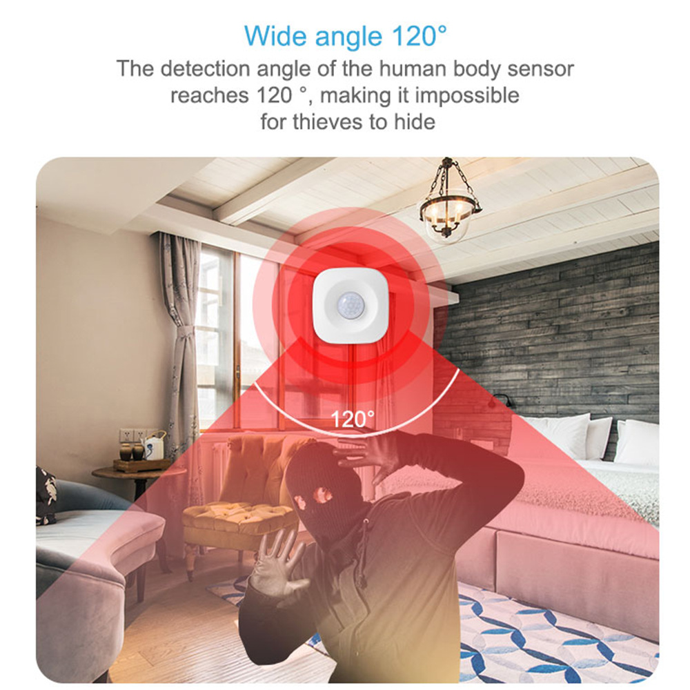 Graffiti WIFI Human Infrared Sensor Tuya WIFI PIR Motion Sensor Detector