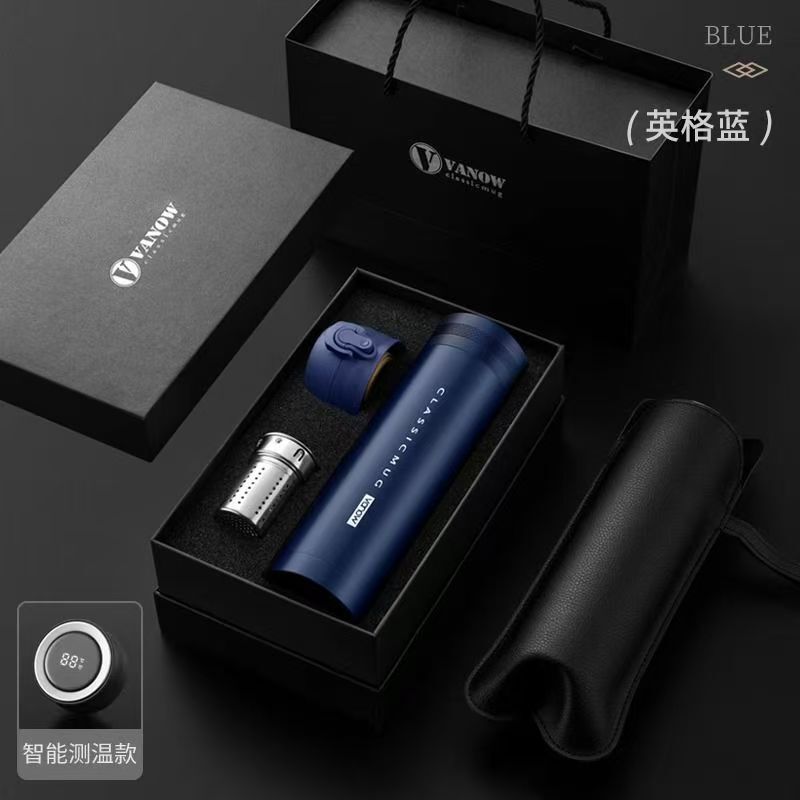 Vanow ハイエンドギフトボックス魔法瓶カップメンズ 2025 新しいビジネスアウトドアトラベルカップ旅行ティーカップ|undefined