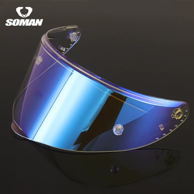 Lens Suitable for Sm973: Dəbilqə (Kaska) aksesuarları - transparent-revo-blue-for-day-and-night-use