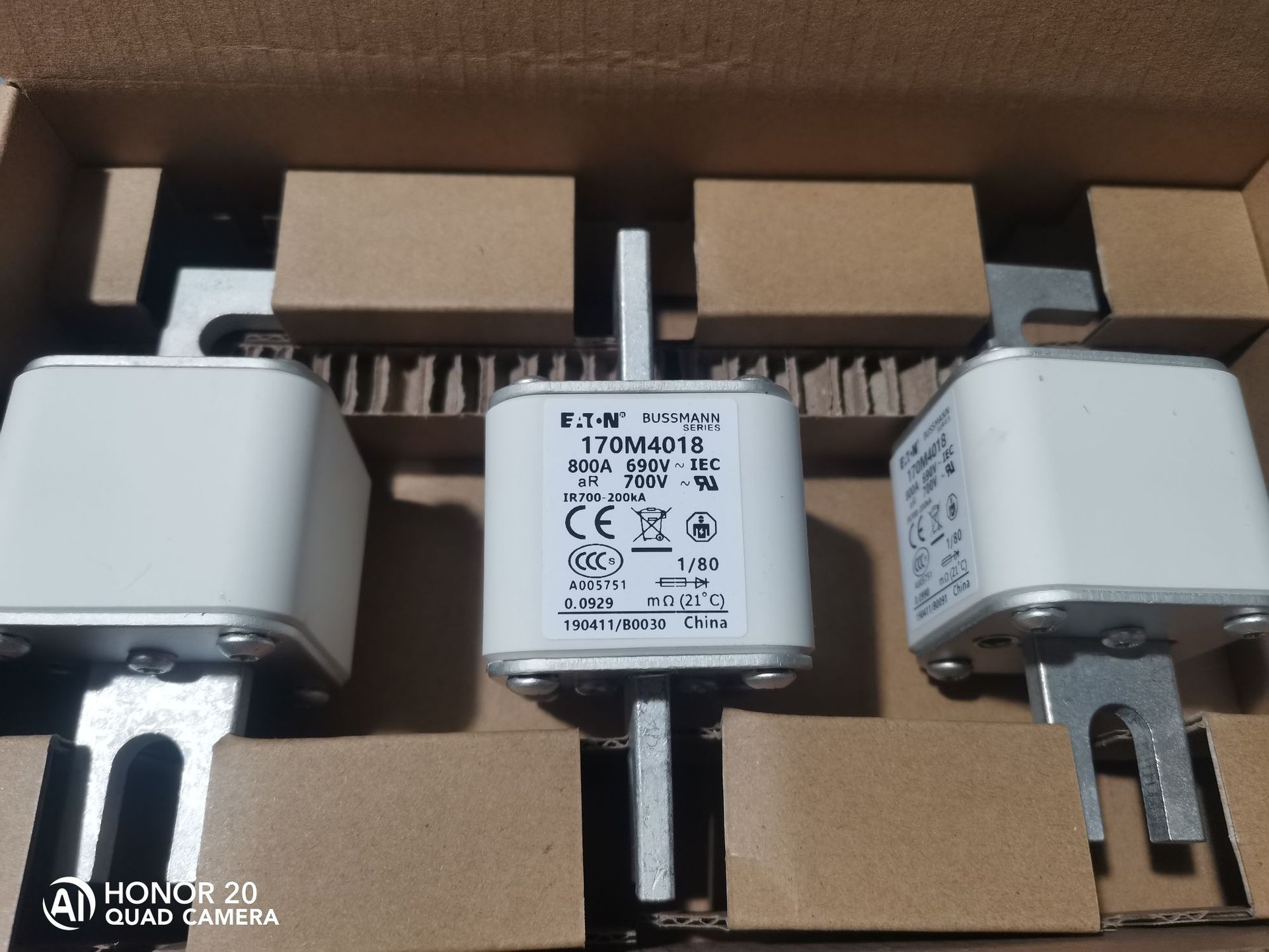 美国Bussmann熔断器170M4008