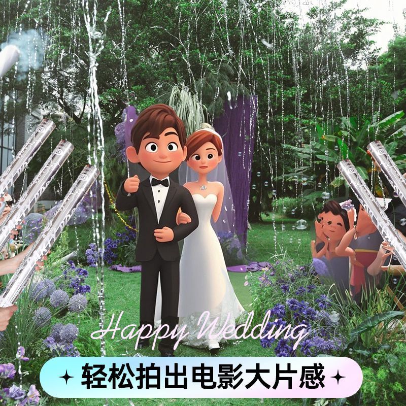 Cintas de plata, tubos de regalo, cintas de color, meteoritos, saludos de seda, casamiento, boda de mano, compromiso, escena de boda