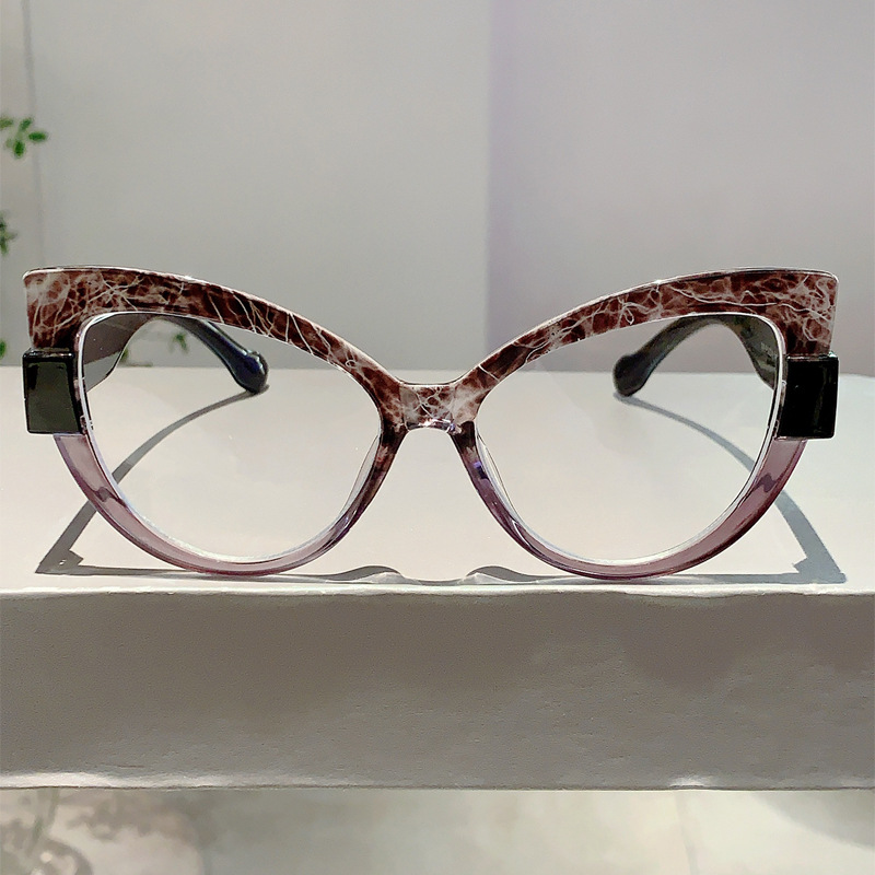 90g Weight Full Frame Glasses Structure Glasses Classification PC Lens Material Butterfly Frame Glasses Style Casual, Holiday Occasion Geometric Pattern All Seasons Season Women's Gender Elegant, Simple Style Style Elegant Simple Style Geometric PC Butterfly Frame Full Frame Optical Glasses 9