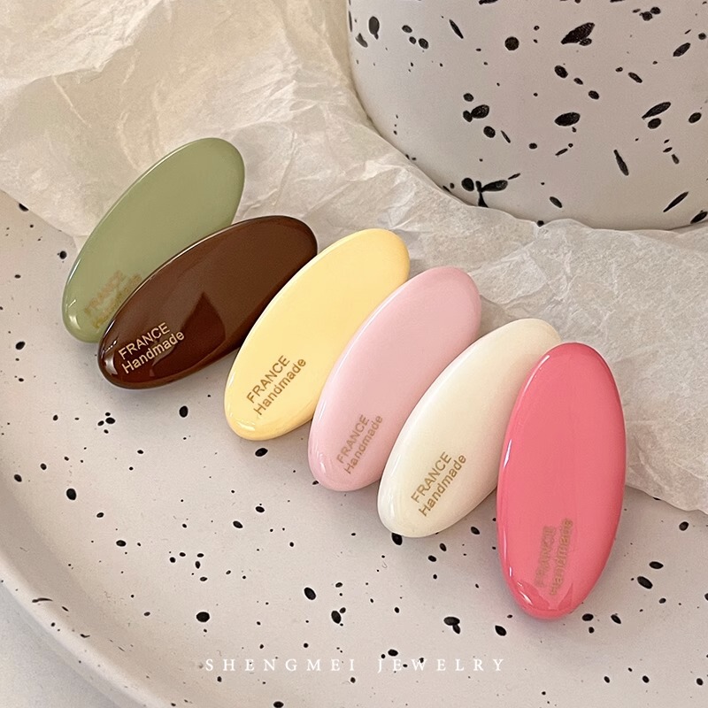 Korean-style Early Spring Colorful Dopamine Candy-colored Hairpin Women's Front-face Bangs Clip Headwear Hairpin New Style Side Duck