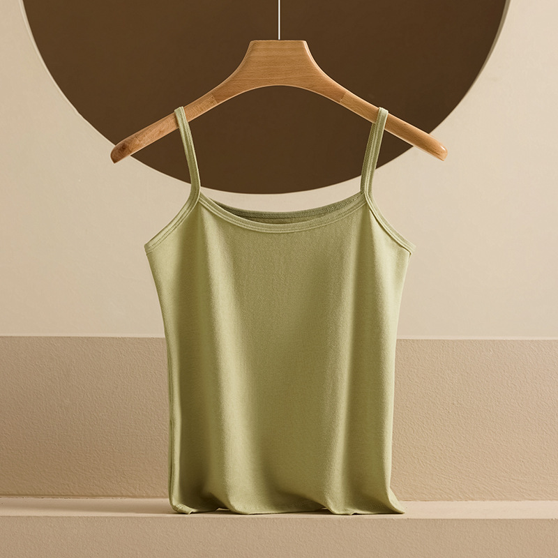 Nueva camisola de algodón desnuda para mujer