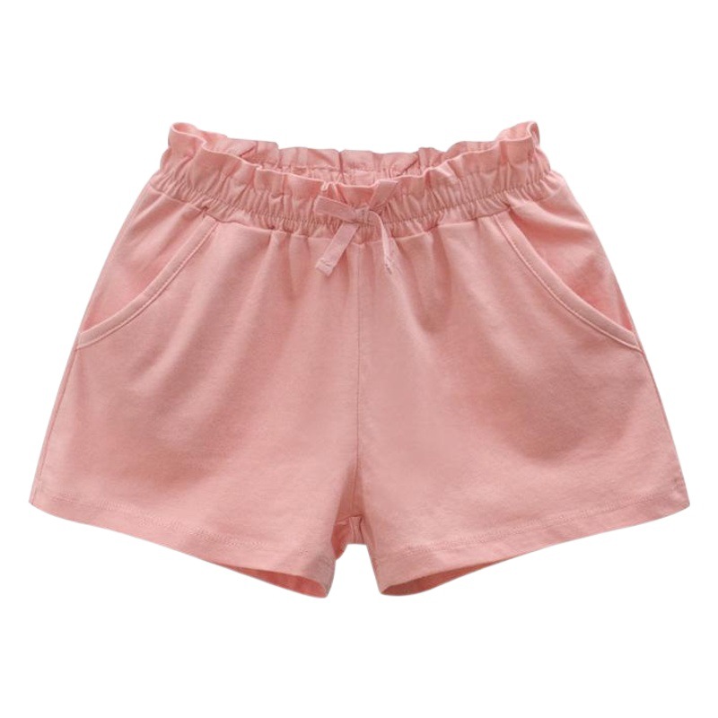Ropa infantil marca 27home, pantalones de verano 2026 para niñas, pantalones cortos infantiles al por mayor, pantalones para niñas con envío directo