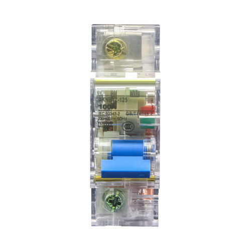 DZ47 plastic case transparent circuit breaker 1/2/3/4P leakage protection switch DZ47 transparent air switch