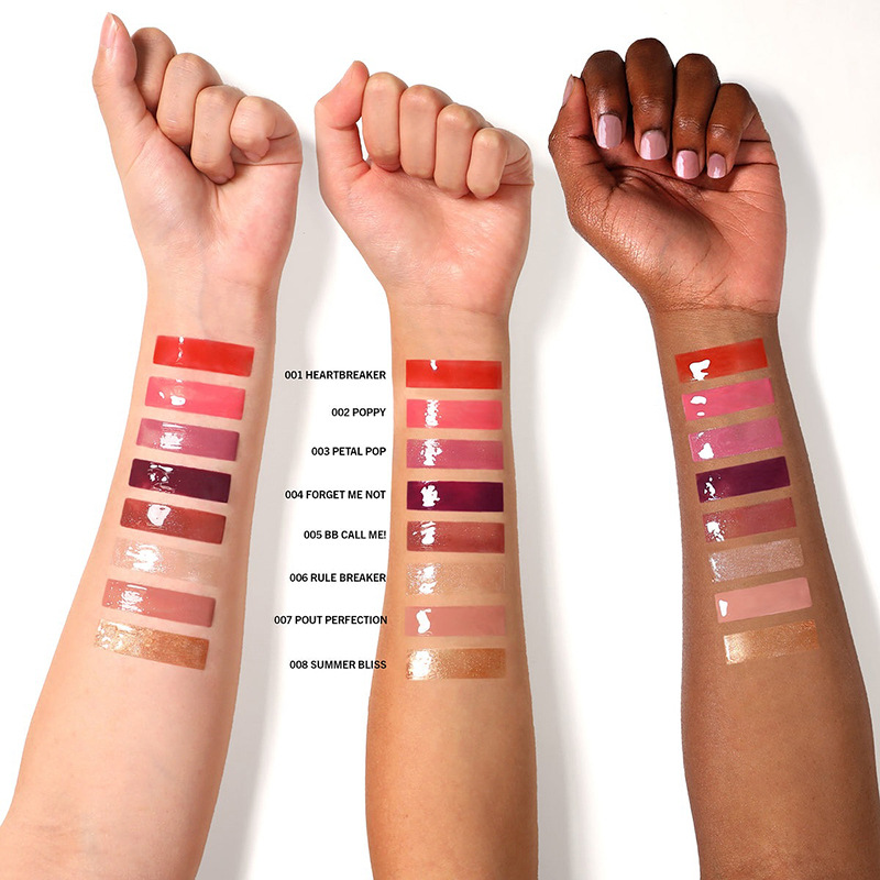 PÁGINA transfronteriza Péptido Brillo de labios Mantequilla Bálsamo labial Líquido Brillo de labios Líquido Hidratante Esmalte de labios Comercio exterior