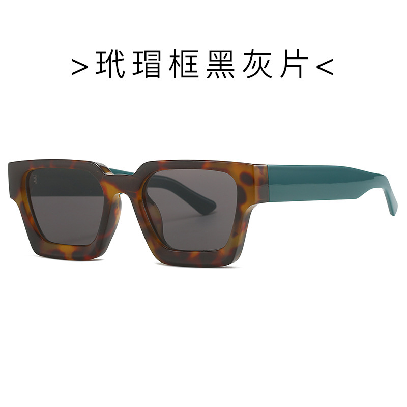 新型欧米モダン潮人INS街拍角枠サングラスファッションレトロ旅行防虫サングラス22902|undefined