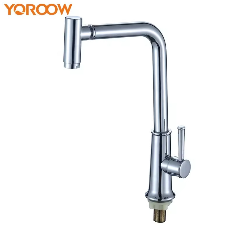 Exported to Thailand Faucet Deck Mounted Pull-Out Single-Hand Kitchen Sink Faucet Commercial Source Manufacturer